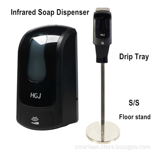 portable 1000ml liquid foam soap dispenser OEM